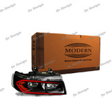 چراغ جلو اسپرت سمند مدرن طرح دوج قرمز