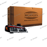 چراغ اسپرت پارس مدرن طرح بی ام و سفید قرمز