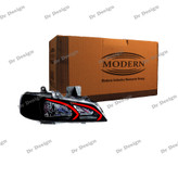 چراغ اسپرت پارس مدرن مدل بنز قرمز