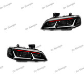 چراغ جلو اسپرت پارس طرح اونتادور سفید قرمز