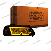 چراغ جلو اسپرت پراید مدرن طرح M انبه ای