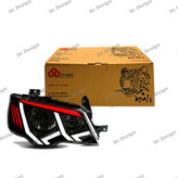 چراغ جلو اسپرت پراید جمع ساز مدل لامبورگینی ابرویی قرمز