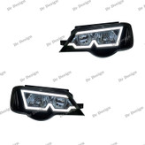 چراغ جلو اسپرت پراید 132 ، 111 طرح ام M سفید