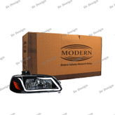 چراغ جلو اسپرت مدرن پراید مدرن طرح آکورد سفید