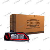 چراغ جلو اسپرت مدرن پراید مدرن طرح آکورد قرمز