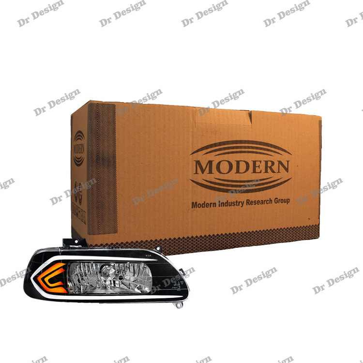 چراغ جلو اسپرت پراید مدرن طرح دوج سفید