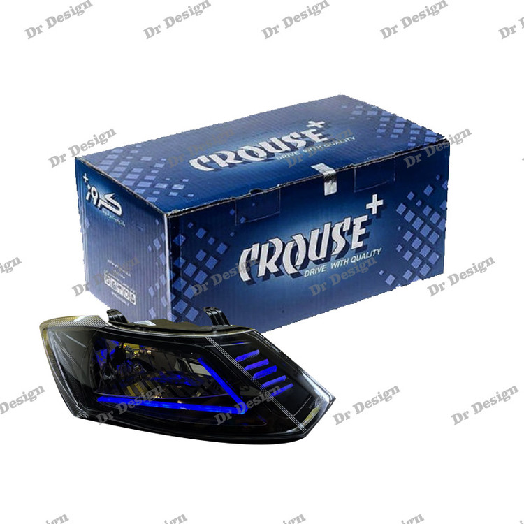 چراغ جلو اسپرت ساینا و کوییک کروز طرح نایک آبی