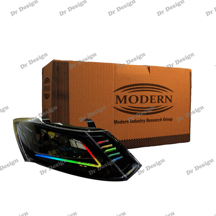 چراغ جلو اسپرت ساینا و کوییک مدرن طرح نایک فولکالر