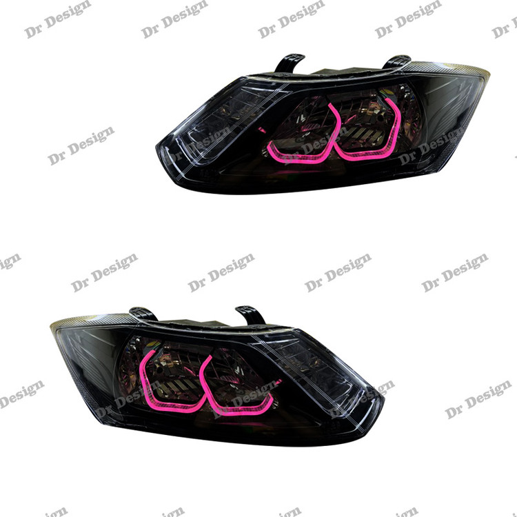 چراغ اسپرت ساینا و کوییک طرح بی ام و صورتی