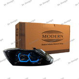 چراغ اسپرت ساینا و کوییک مدرن طرح بی ام و آبی یخی