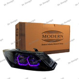 چراغ اسپرت ساینا و کوییک مدرن طرح بی ام و بنفش