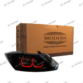 چراغ اسپرت ساینا و کوییک مدرن طرح بی ام و قرمز