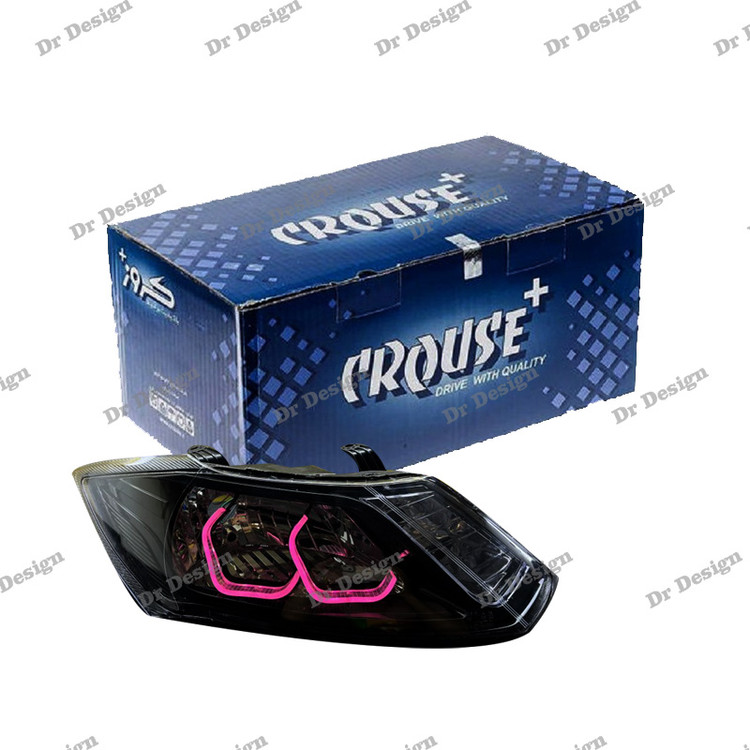 چراغ اسپرت ساینا و کوییک کروز طرح بی ام و صورتی