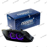 چراغ اسپرت ساینا و کوییک کروز طرح بی ام و بنفش