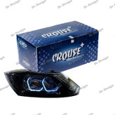 چراغ اسپرت ساینا و کوییک کروز طرح بی ام و سفید