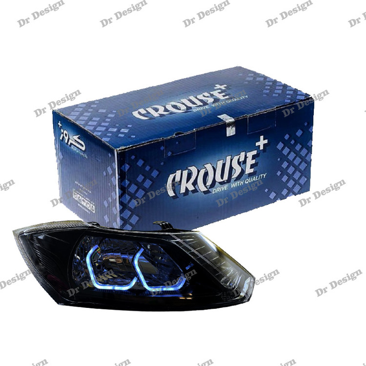 چراغ اسپرت ساینا و کوییک کروز طرح بی ام و سفید