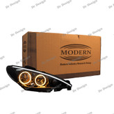 چراغ جلو اسپرت 206 مدرن طرح حلقه سه بعدی