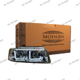 چراغ اسپرت سمند مدرن طرح ال سفید