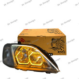 چراغ اسپرت ال 90 جمع ساز طرح هگزا طلایی