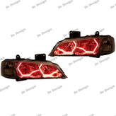 چراغ جلو اسپرت پارس طرح Bmw قرمز