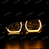 چراغ جلو اسپرت پارس طرح یو انبه ای