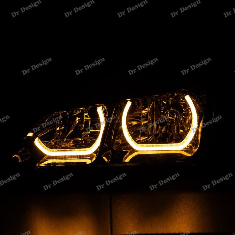 چراغ جلو اسپرت پارس طرح یو انبه ای