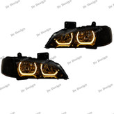 چراغ جلو اسپرت پارس طرح یو انبه ای