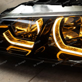 چراغ جلو اسپرت پارس طرح یو انبه ای