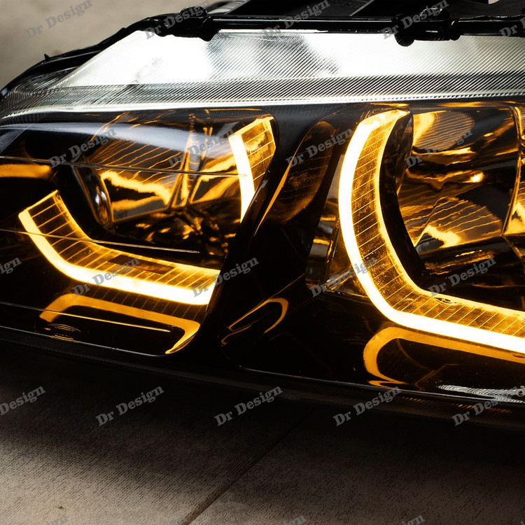 چراغ جلو اسپرت پارس طرح یو انبه ای