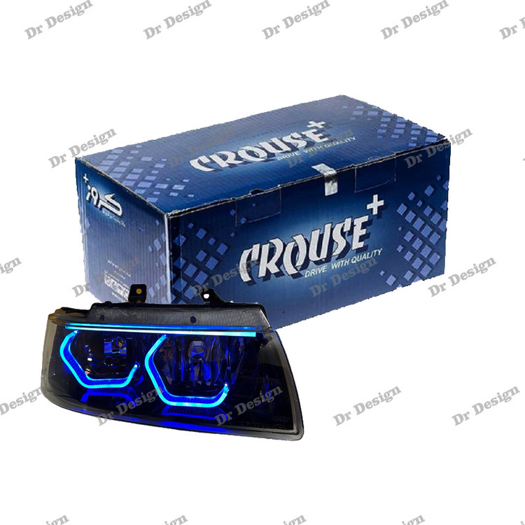 چراغ جلو اسپرت سمند کروز طرح هگزا آبی