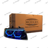 چراغ جلو اسپرت سمند مدرن طرح هگزا آبی