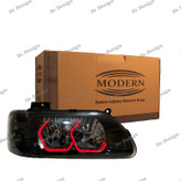 چراغ جلو اسپرت پراید مدرن طرح آی 8 قرمز