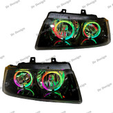 چراغ اسپرت سمند طرح حلقه سه بعدی فولکالر داخل مشکی