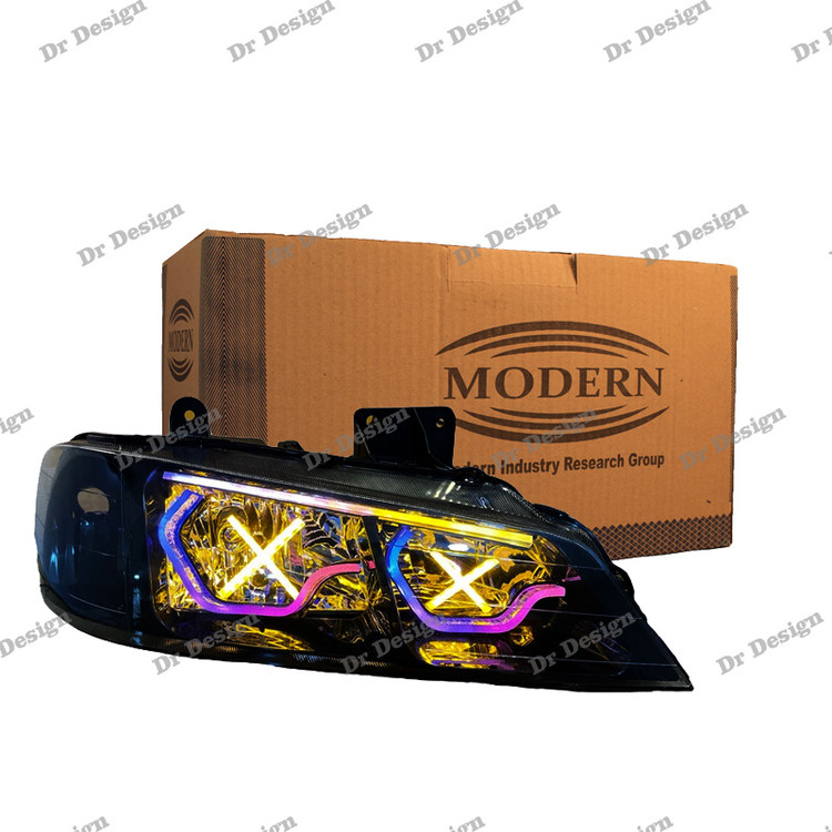 چراغ جلو اسپرت مدرن پارس طرح یاکوزا دو حالته فولکالر