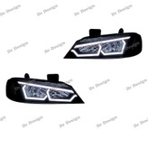 چراغ جلو اسپرت پارس طرح یاکوزا سفید یخی