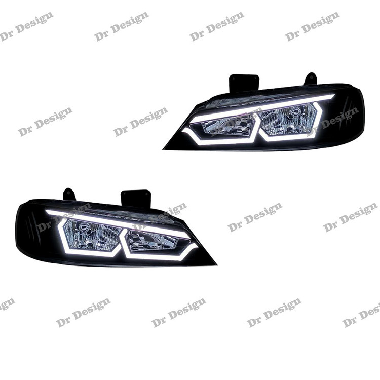 چراغ جلو اسپرت پارس طرح یاکوزا سفید یخی