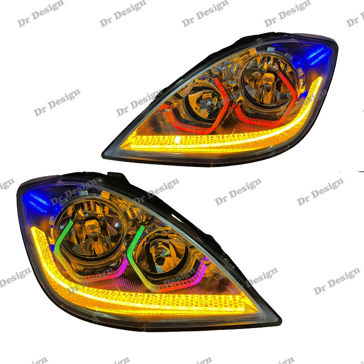 چراغ جلو اسپرت تیبا طرح هگزا فولکالر