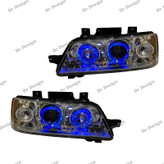 چراغ جلو اسپرت 405 جفت حلقه آبی
