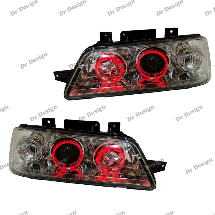 چراغ جلو اسپرت 405 جفت حلقه قرمز