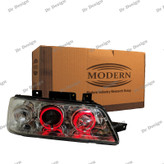 چراغ جلو اسپرت مدرن 405 جفت حلقه قرمز