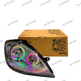 چراغ جلو اسپرت جمع ساز تیبا طرح حلقه گلس سه بعدی فولکالر