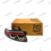 چراغ جلو اسپرت سمند سورن جمع ساز طرح هگزا سفید قرمز