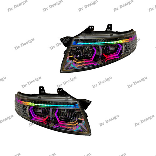 چراغ جلو اسپرت سمند سورن طرح هگزا فولکالر