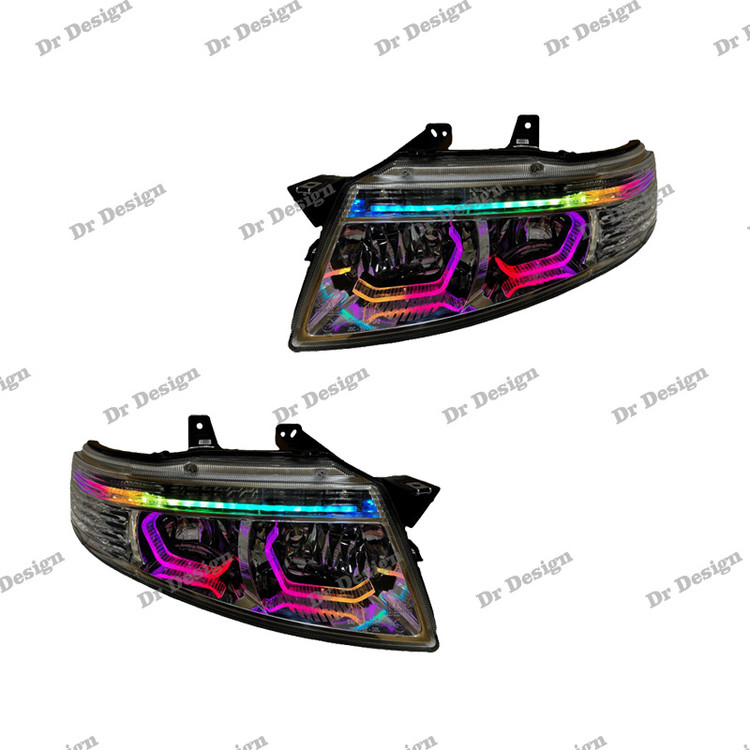 چراغ جلو اسپرت سمند سورن طرح هگزا فولکالر