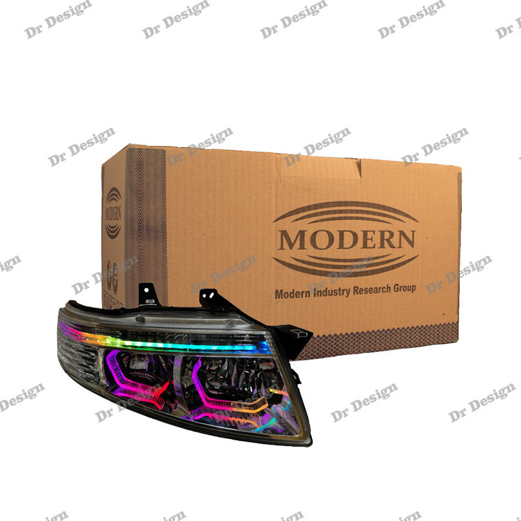 چراغ جلو اسپرت سمند سورن مدرن طرح هگزا فولکالر