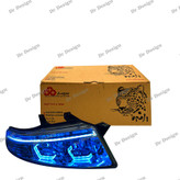 چراغ جلو اسپرت سمند سورن جمع ساز طرح هگزا آبی یخی