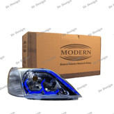 چراغ جلو اسپرت ال 90 مدرن طرح هگزا آبی