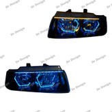 چراغ جلو اسپرت سمند طرح هگزا فولکالر