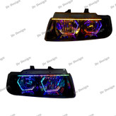 چراغ جلو اسپرت سمند طرح هگزا فولکالر