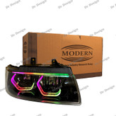 چراغ جلو اسپرت سمند مدرن طرح هگزا فولکالر